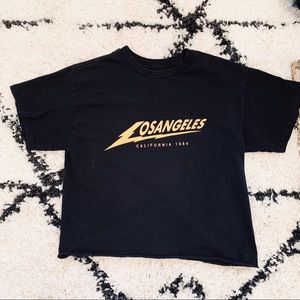 PacSun | Los Angeles Crop Tee | ☀️🌊🌴